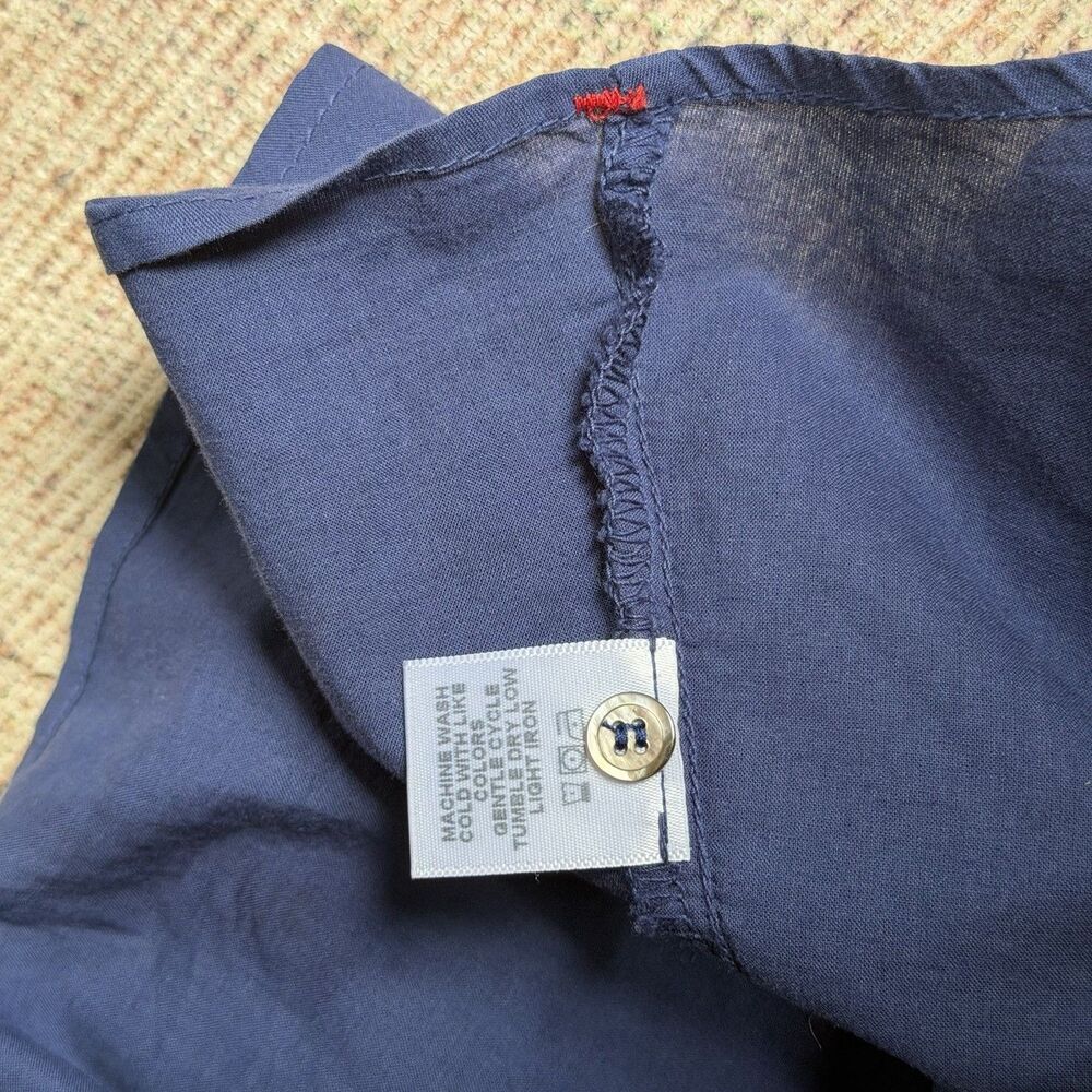 XIRENA Women's Kyra Tank Top 100% Cotton Nightshade Blue Medium MSRP $143 - Picture 11 of 12